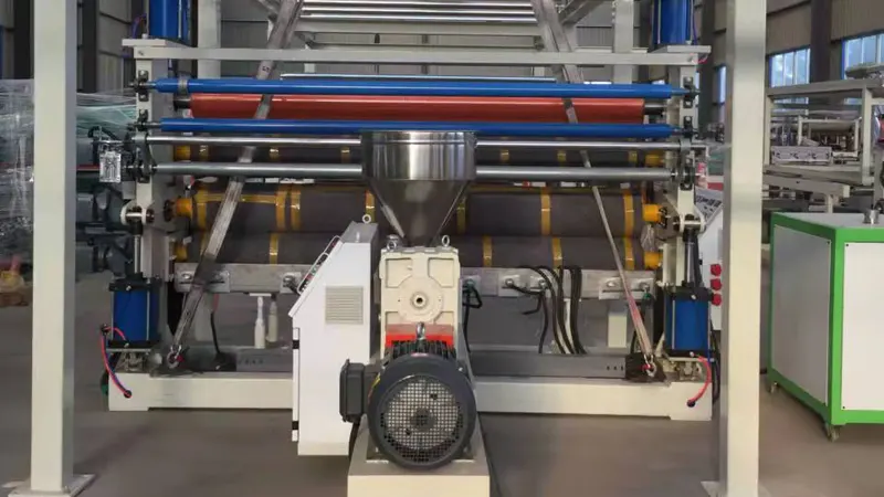 Le flux de processus inclus dans la chaîne de production de tapis de voiture