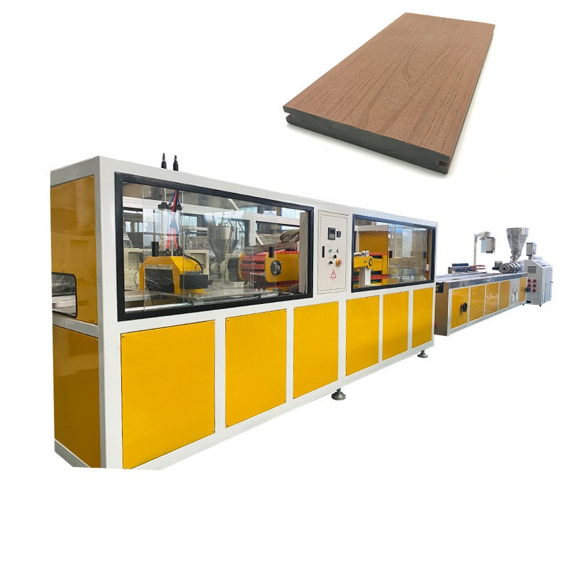 Type SZ65/132 - Ligne de production d'extrusion de sol en plastique et pierre PVC