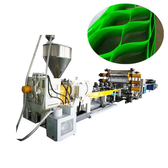 Ligne de production de géocellules en feuilles de plastique HDPP/PE
