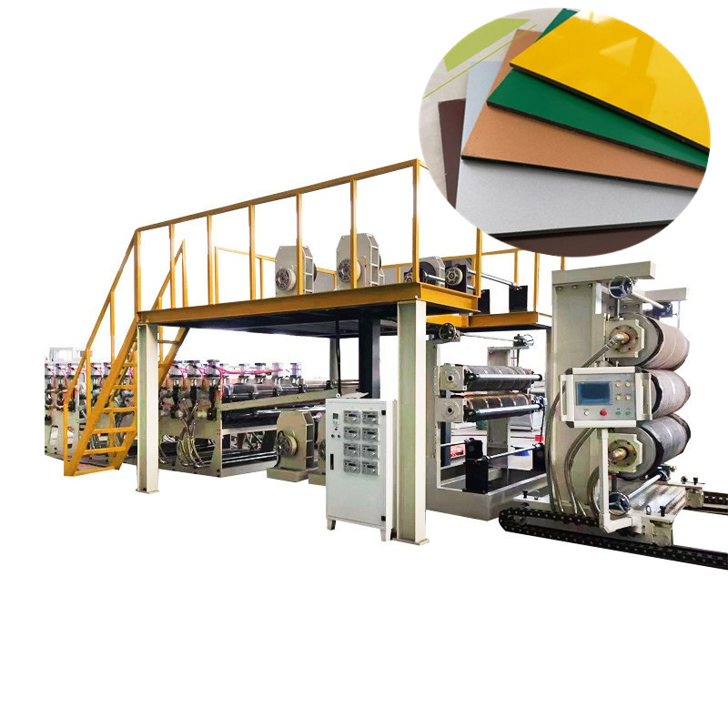 Équipement de panneau aluminium-plastique PE