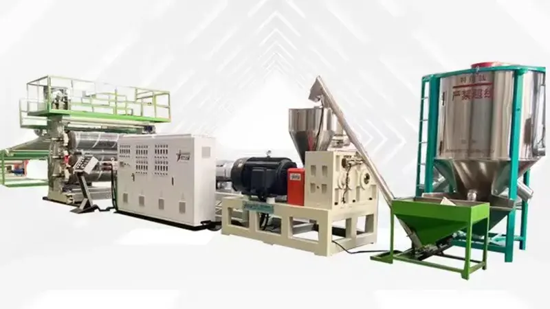 Machine d'extrusion de feuilles de plastique ABS