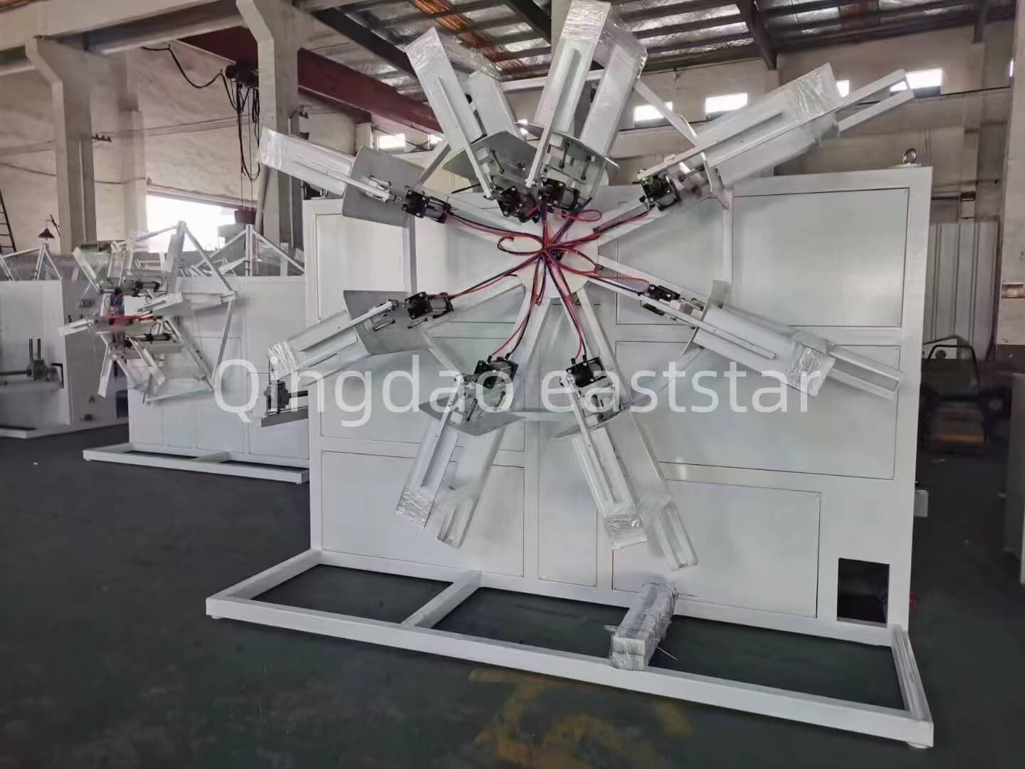 Ligne de production d'extrusion de tuyaux renforcés de fil d'acier PVC