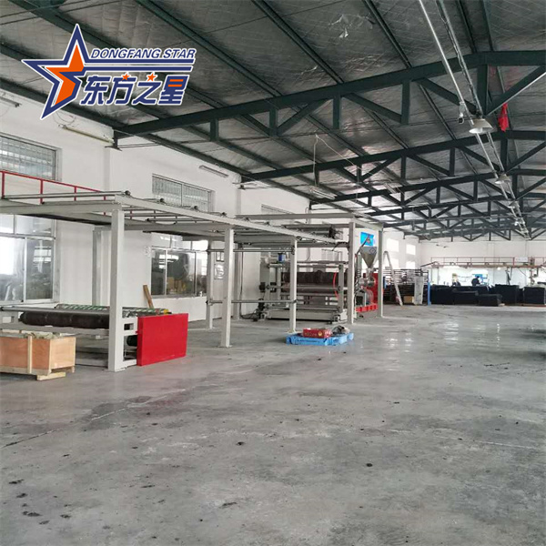 Machine de stratification par extrusion TPE pour tapis de sol de voiture